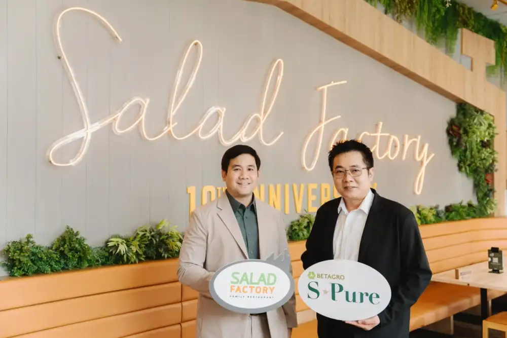 Salad Factory จับมือ S-Pure เปิดตัวแคมเปญ