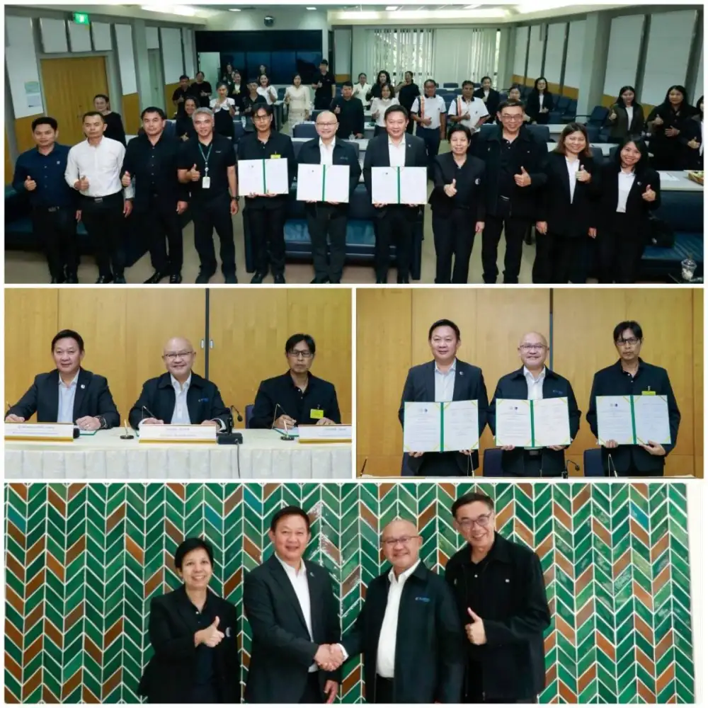 วว. จับมือ บริษัทผลิตไฟฟ้าราชบุรี ยกระดับการศึกษาพื้นที่รอบโรงไฟฟ้า เปิดตัวโครงการ