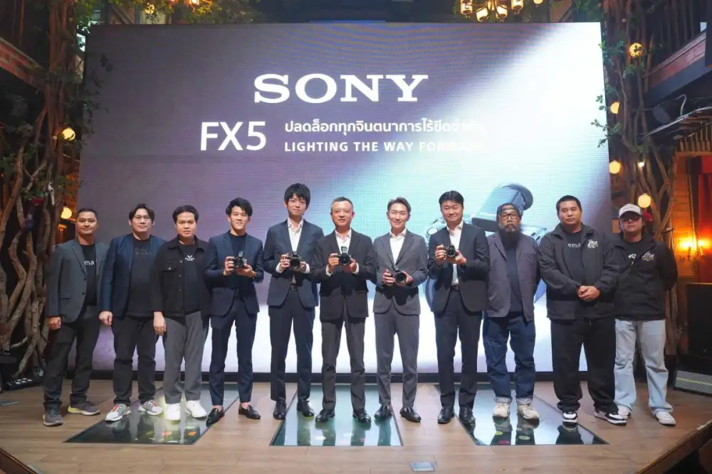 โซนี่ไทยเปิดตัว FX5 กล้อง Cinema Line รุ่นใหม่ ชูแนวคิด