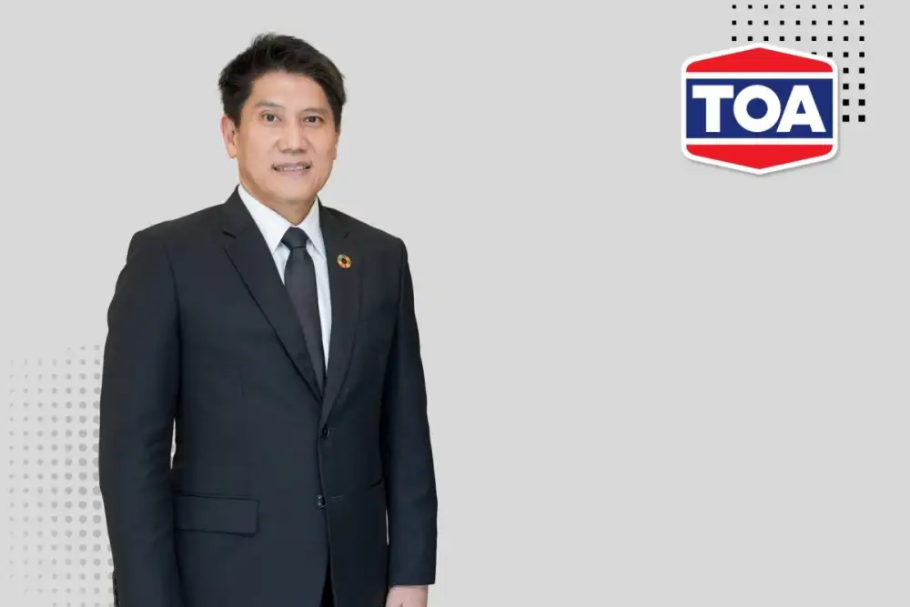 TOA กวาดรายได้รวมครึ่งปีแรก 11,325 ล้านบาท โต 4% ตลาดรีโนเวท - เคมีภัณฑ์หนุน พร้อมจ่ายปันผลระหว่างกาล 0.38 บาท/หุ้น