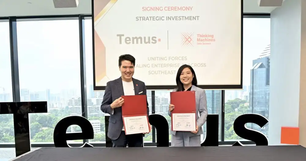 Temasek หนุน Temus เสริมทัพ Thinking Machines Data Science เร่งขยายศักยภาพ AI สำหรับองค์กรทั่วเอเชียตะวันออกเฉียงใต้