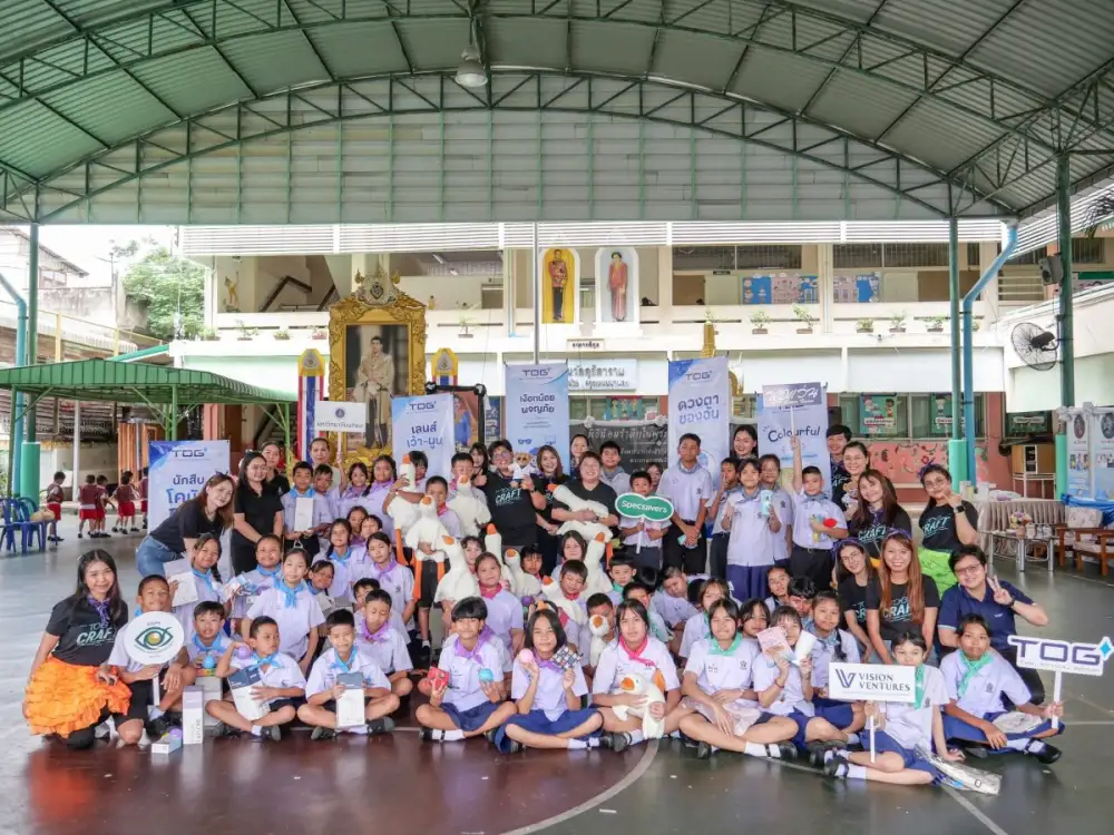 TOG ร่วมกับพันธมิตร จัดกิจกรรมเรียนรู้สุขภาพดวงตา พร้อมสนับสนุนการคัดกรองภาวะตาขี้เกียจและวัดสายตาแก่เด็กนักเรียน