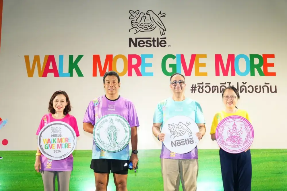 Nestle Invites Thais to Turn Everyday Steps into Wheelchairs for People in Need through 