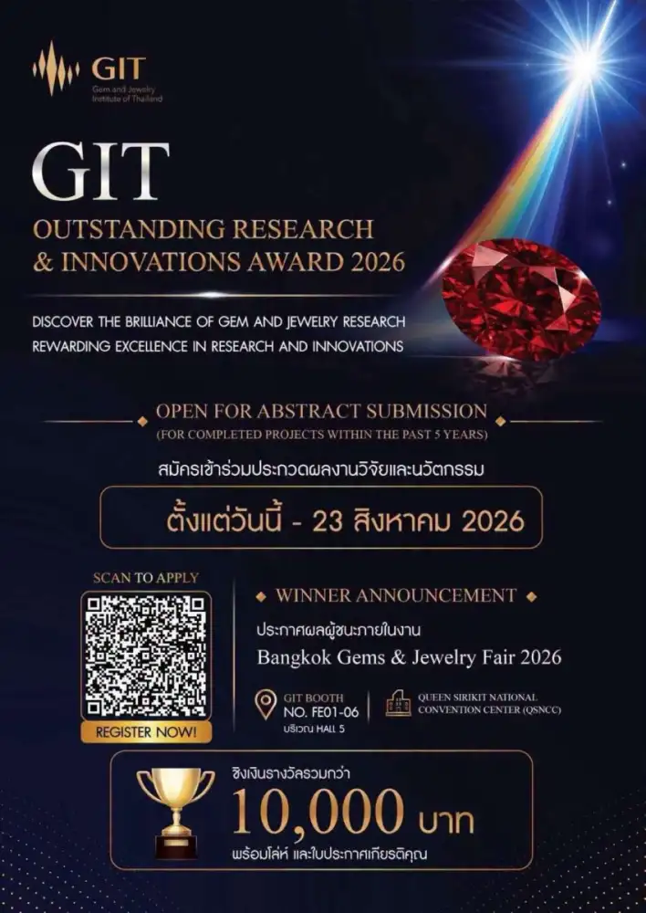 GIT เชิญชวนส่งผลงานวิจัยเข้าประกวด เพื่อแสดงศักยภาพ สร้างการยอมรับ และต่อยอดงานวิจัยสู่การใช้ประโยชน์ในอุตสาหกรรม