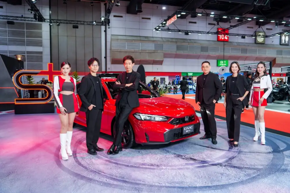 ฮอนด้า ยกทัพ e:HEV และ EV จัดเต็มในงาน BIG MOTOR SALE 2026 ตั้งแต่ 21 - 30 ส.ค. 2569นำโดย Honda City ใหม่ และ Honda Civic e:HEV ใหม่ ที่มาพร้อม Honda S+ Shift