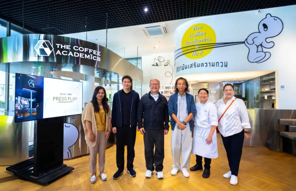 The Coffee Academics Thailand x Mr.P เปิด