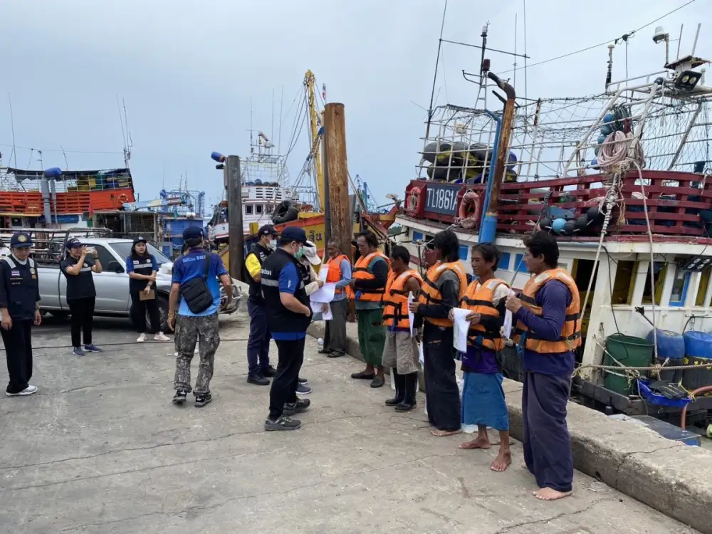 กรมประมง..พร้อมเดินหน้าสกัด IUU Fishing เต็มกำลังอย่างต่อเนื่องตอกย้ำ