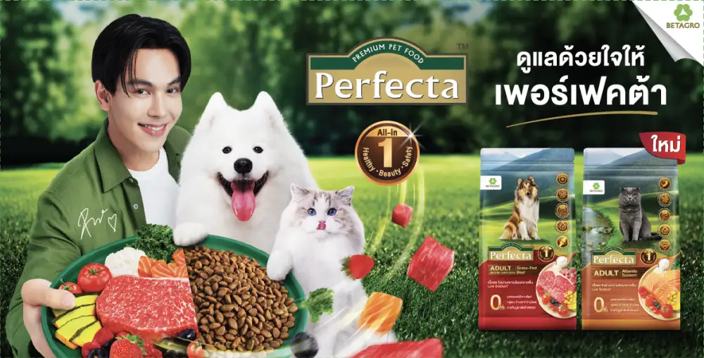 Betagro Unveils 'Tre - Porapat' as First 'Friend of Perfecta,' Solidifying Brand as Premium Pet Nutrition for Smart Pet Parents
