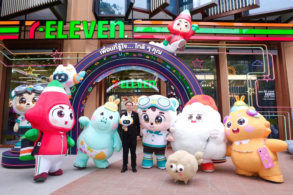 เปิดตัว 7-Eleven ที่น่ารักที่สุด สาขา Festie Town โครงการ Happitat ปักหมุดแลนด์มาร์กใหม่ย่านบางนา