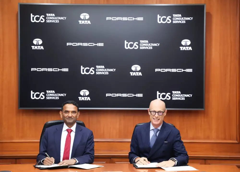 TCS and Porsche AG Partner to Accelerate the Future of AI-Powered Mobility As part of the strategic deal, TCS will set up an AI Mobility Centre of Excellence for the auto major and acquire Porsche's IT consulting subsidiary - MHP.