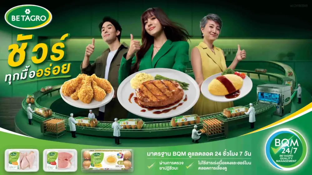 Betagro รุกสร้างความมั่นใจแก่ผู้บริโภคผ่านแคมเปญ 