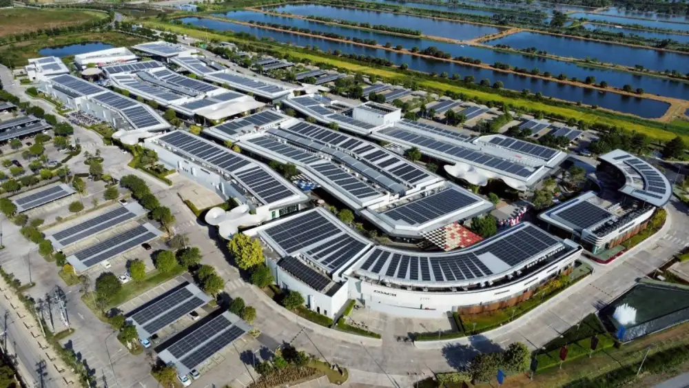 สยามพิวรรธน์ ไซม่อน จับมือ GUNKUL ชูโมเดล 'Solar + Battery' ใช้พลังงานหมุนเวียนเต็มรูปแบบ