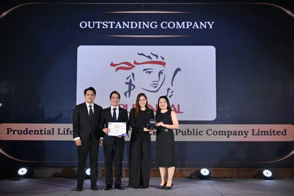 พรูเด็นเชียล ประเทศไทย คว้ารางวัล Outstanding Company Award จากเวที TIBA 2026
