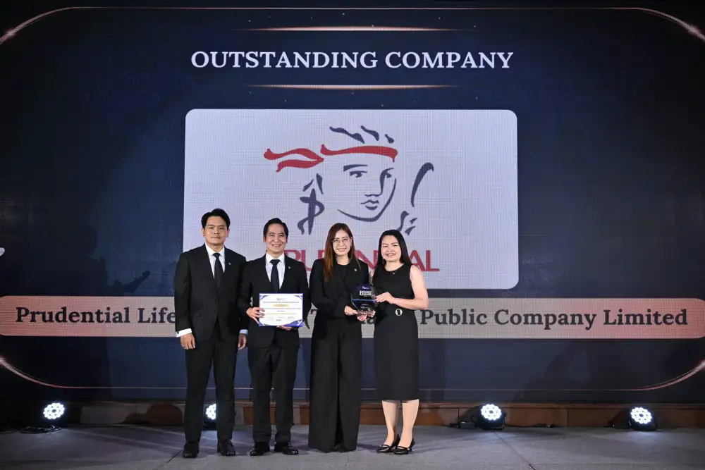 พรูเด็นเชียล ประเทศไทย คว้ารางวัล Outstanding Company Award จากเวที TIBA 2026