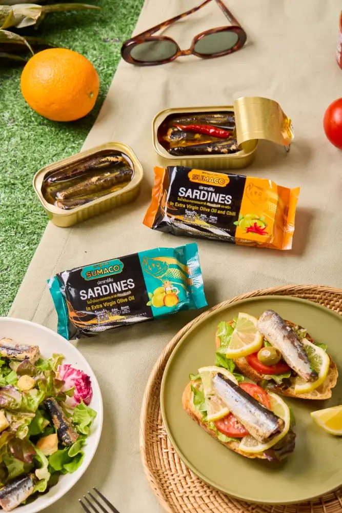 CH เปิดตัวแบรนด์ 'SUMACO' ซีรีส์ปลาในน้ำมันมะกอก Superfood ยุคใหม่ ชิงเค้กตลาดพรีเมียม