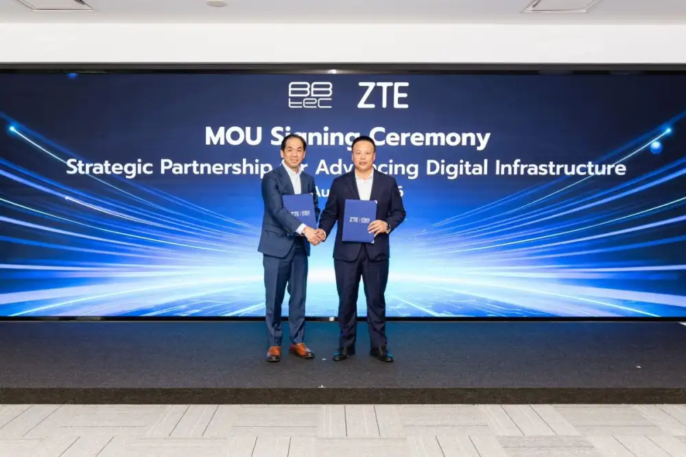 ZTE Thailand จับมือ BBTEC ลงนาม MOU เชิงยุทธศาสตร์ มุ่งสำรวจโอกาสทางธุรกิจด้าน AI Digital Infrastructure, Data Center และโซลูชันพลังงานในไทย