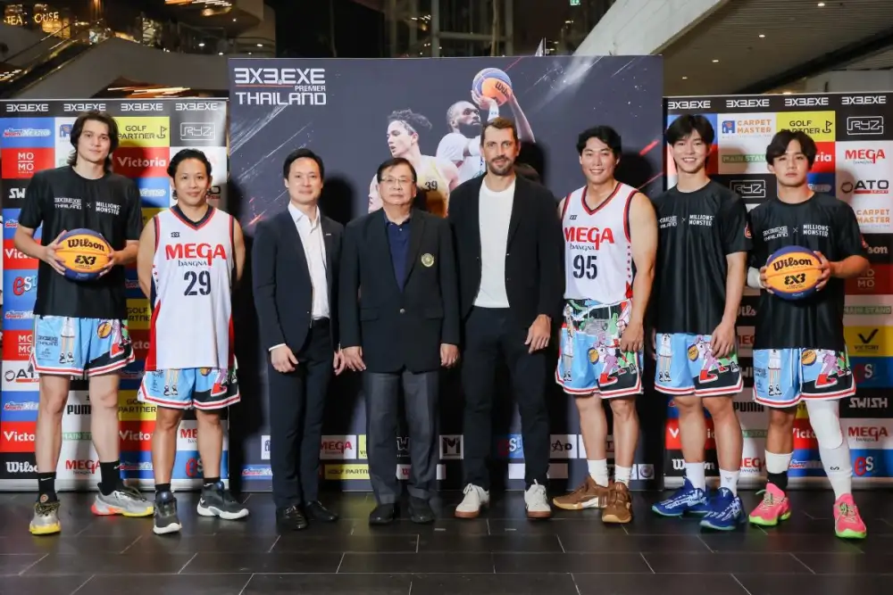 เมกาบางนา ปิดสนาม 3X3.EXE PREMIER THAILAND 2026 สุดมันส์! รวมพลังนักบาสฯ ไทย-ต่างชาติ พร้อมผู้บริหารและศิลปินดังลงสนาม CELEBRITY MATCH ตอกย้ำ ACTIVE HEALTHY LIFESTYLE DESTINATION