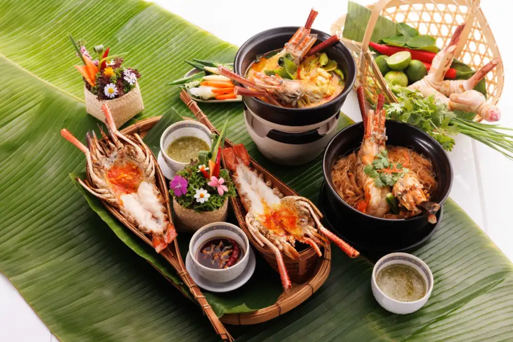 Seasonal Menu: Giant Ayutthaya River Prawns at Shangri-La Bangkok's Salathip Thai Restaurant