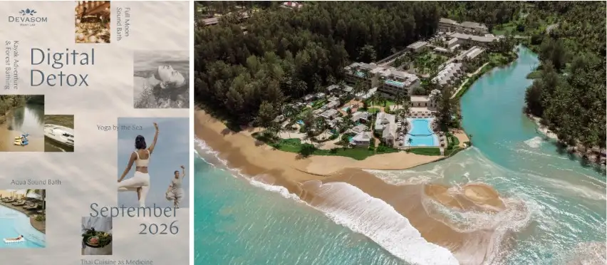 Unplug and Reconnect Digital Detox Month Returns to Devasom Khao Lak This September
