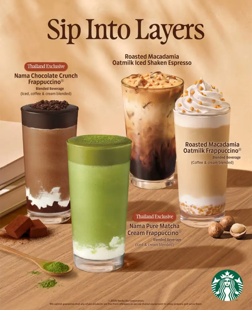 Starbucks Welcomes the Vegetarian Festival with the Premium 'Nama Series' and Feel-Good, Health-Conscious Options