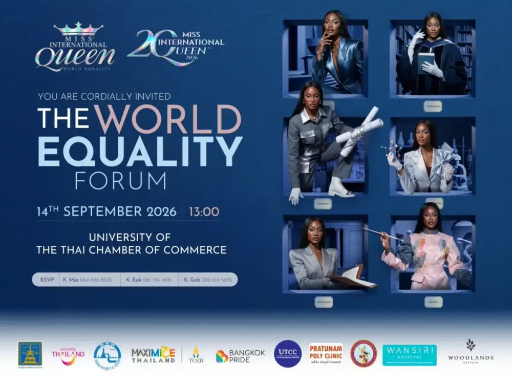 Miss International Queen(R) 2026 Partners with the University of the Thai Chamber of Commerce to Present