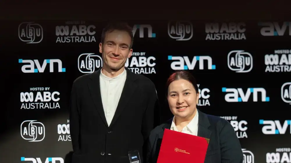 ไทยพีบีเอสคว้า 2 รางวัล AsiaVision Awards 2026