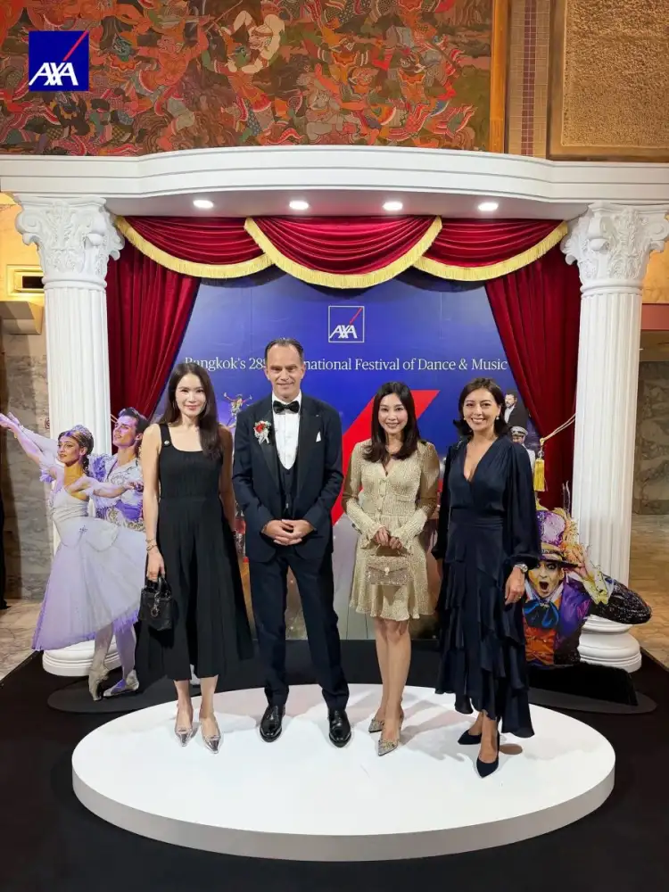 AXA Insurance Welcomes Valued Customers and Partners to the Opening of the 28th Bangkok's International Festival of Dance & Music, Featuring World-Class Performances