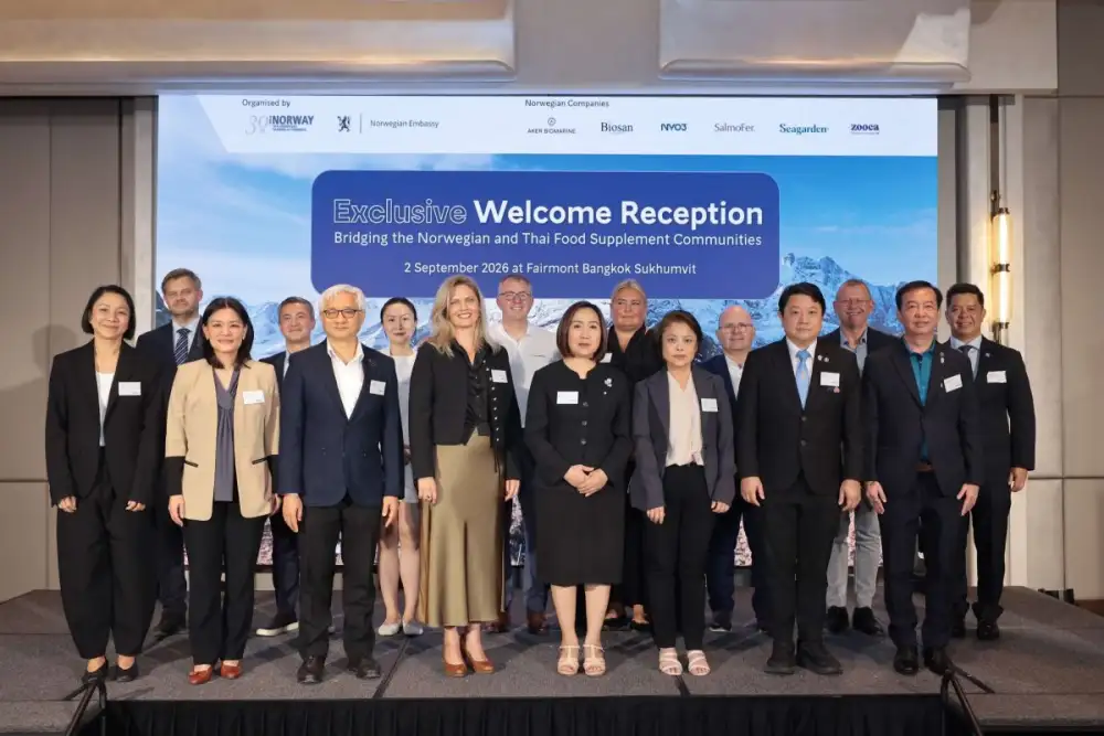Royal Norwegian Embassy and Thai-Norwegian Chamber of Commerce Strengthen Norway-Thailand Food Supplement Partnerships at Vitafoods Asia 2026