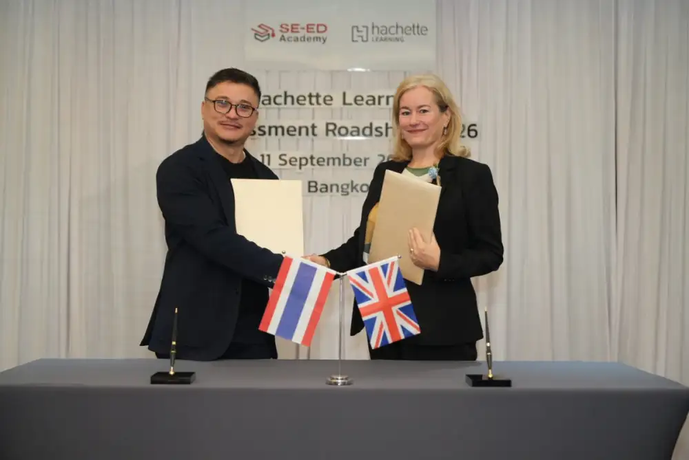 Hachette Learning แต่งตั้ง SE-ED เป็นผู้จัดจำหน่ายชุดแบบประเมิน Advancing Primary ในประเทศไทย