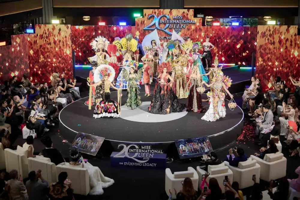 27 Global Beauties Dazzle in Spectacular National Costumes at Miss International Queen(R) 2026: 