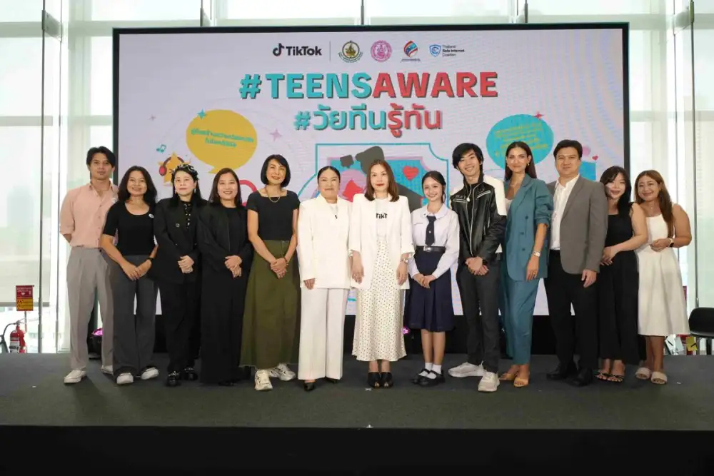 TikTok Partners with Thai Government and Youth Alliances to Launch #TeensAware Campaign
