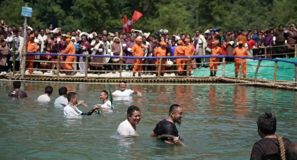 ภูฏานจัดเทศกาล Bathing Carnival Bhutan ครั้งที่ 2 สัมผัสสีสันแห่งสายน้ำและวัฒนธรรม ที่เมือง Telung เขต PemaGatshel