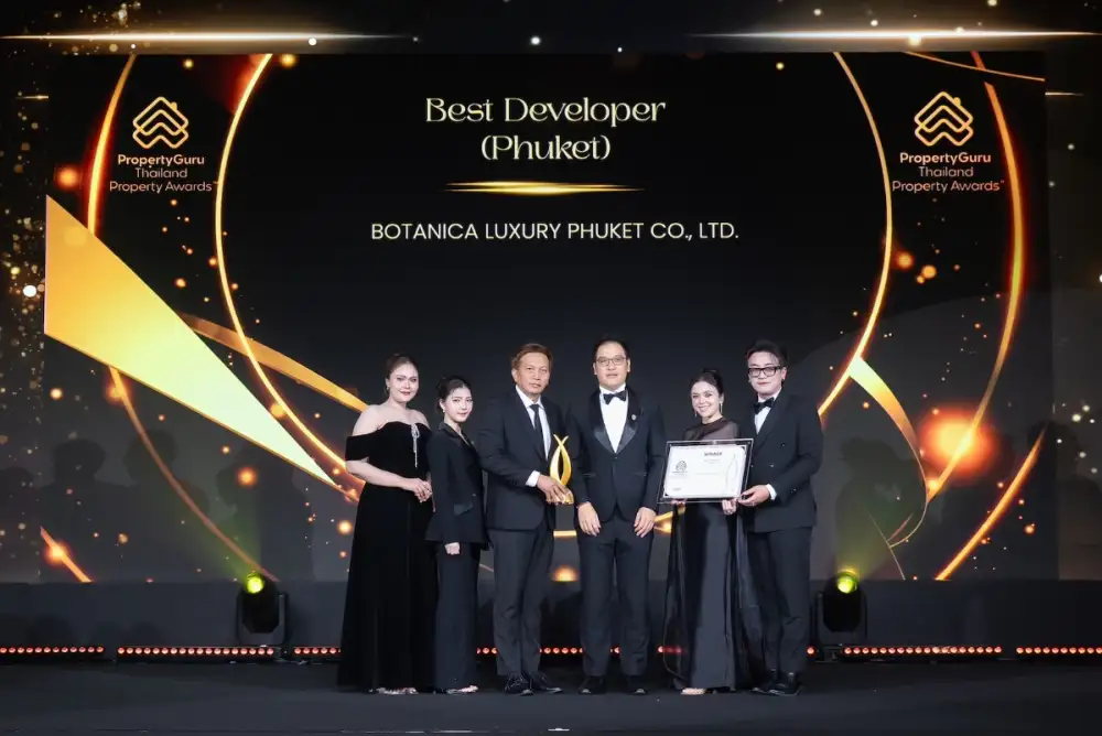 โบทานิก้า ลักซูรี่ วิลล่า คว้ารางวัล