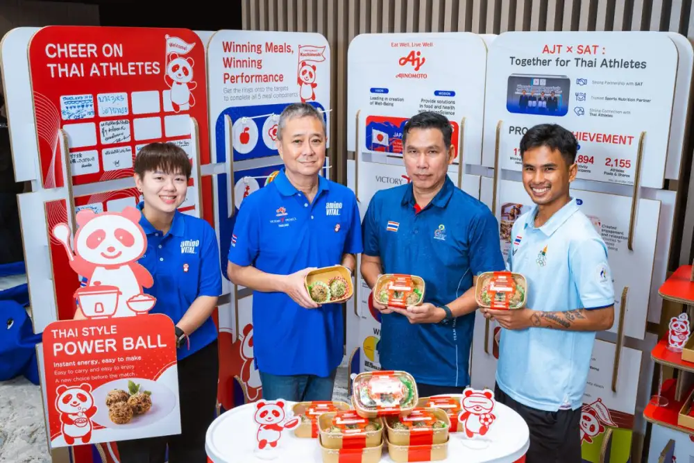 Ajinomoto Supports Thai Athletes' Physical and Mental Well-being on the Road to Asian Games 2026
