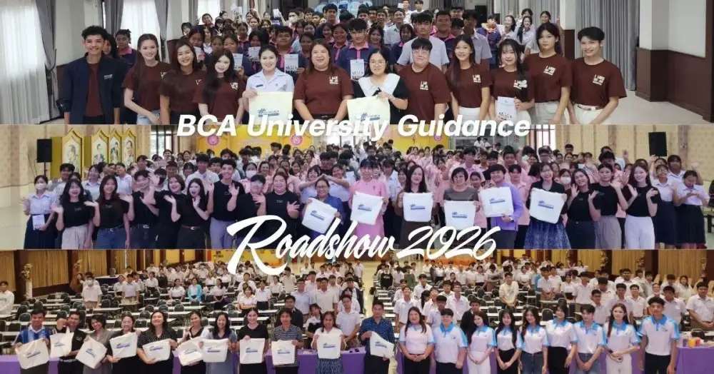 BCA Conducts University Admission Outreach for Grade 12 Students in Lower Northern Thailand