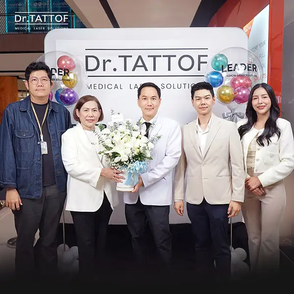 Dr.TATTOF Clinic เดินหน้าบุกอีสาน ปักหมุดสาขาเซ็นทรัลโคราช ยืนหนึ่ง! มั่นใจประสบการณ์ 11 ปี ด้วยนวัตกรรมเลเซอร์ลบรอย-รักษา-ดูแล ทุกรูปแบบ