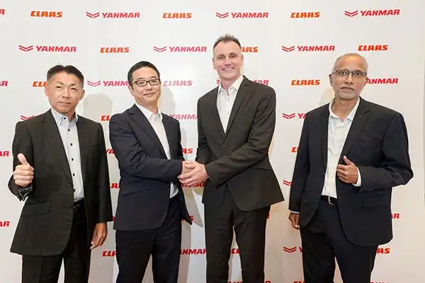 YANMAR จับมือ CLAAS เพิ่มทางเลือกเครื่องจักรกลการเกษตรให้เกษตรกรไทย ผสานเทคโนโลยีจากเยอรมนีกับเครือข่ายจำหน่ายและบริการในประเทศ ตอบโจทย์การเพิ่มผลผลิตและข้อจำกัดด้านแรงงาน