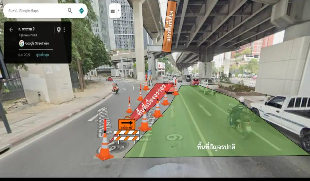 กทม. ติดตามการเยียวยาเหตุยางมะตอยร่วงใส่รถประชาชนเสียหายบริเวณทางยกระดับแยกพระราม 9-รามคำแหง เข้มกำชับผู้รับจ้างปฏิบัติงานตามมาตรการความปลอดภัยเคร่งครัด