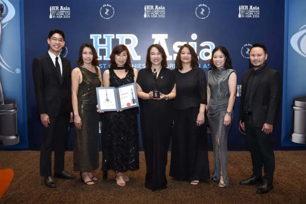 ทีทีบี คว้ารางวัล HR Asia Best Companies 2026 สะท้อนวัฒนธรรมองค์กรที่เติบโตไปพร้อมพนักงาน