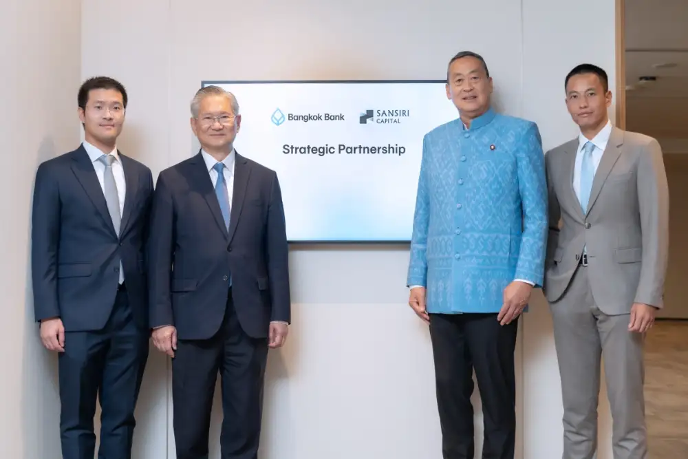 Bangkok Bank supports Sansiri Capital's global expansion as it acquires