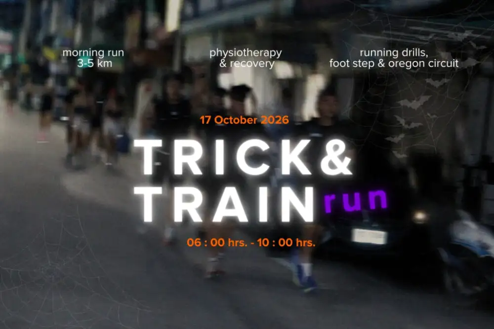 อาร์เบอร์ โฮเทล แอนด์ เรสซิเดนซ์ พัทยา จัดกิจกรรม TRICK & TRAIN ชวนคนรักการวิ่งร่วมฝึกทักษะในธีมฮาโลวีน