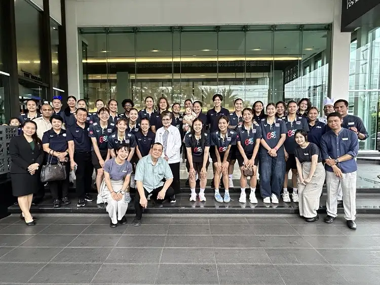 โรงแรมแคนทารี โคราช ต้อนรับนักกีฬาวอลเลย์บอลหญิงทีมชาติไทย ในโอกาสร่วมการแข่งขัน