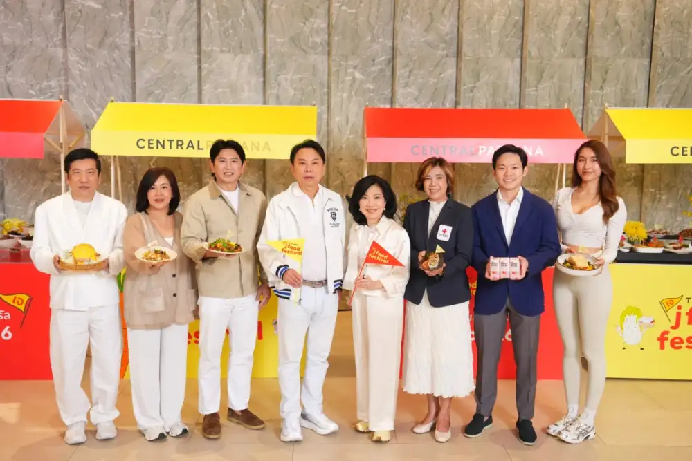 เซ็นทรัลพัฒนา เปิดแคมเปญ 'Thailand J Food Festival 2026' พลิกเทศกาลเจสู่ไลฟ์สไตล์ของทุกเจน ชวน 'อีทเจให้จอย' ยกทัพเจสตรีทฟู้ด - J Market และแบรนด์ชั้นนำภายในศูนย์ฯ เริ่ม 9-18 ต.ค. 69