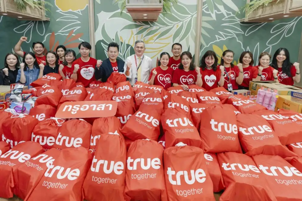 ทรูเพื่อคนไทยระดมพลังจิตอาสาแพ็ก