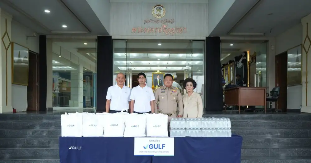 GULF Continues 'GULF Care' Flood Relief Efforts, Expanding Support from Bangkok to Four Regions Nationwide. Delivers an Additional 15,000 Relief Kits to Flood-Affected Communities Across 16 Provinces.