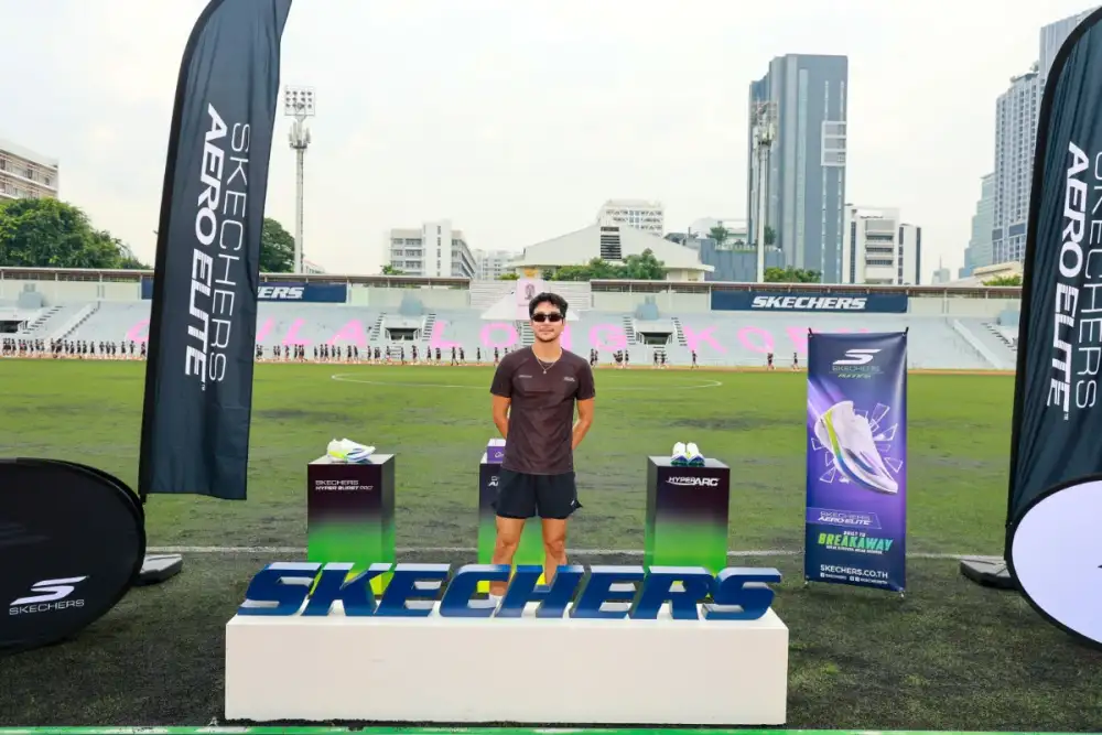 SKECHERS พาทุกคนก้าวข้ามขีดกำจัด พร้อมทำลายสถิติในทุกการแข่งขันด้วย SKECHERS AERO ELITE