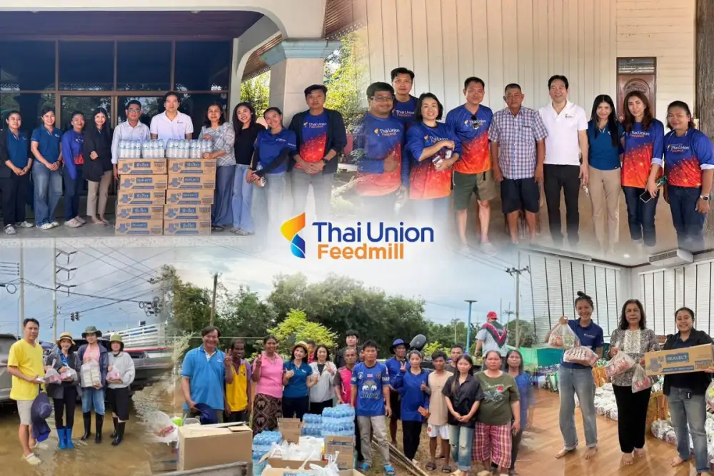 TFM เคียงข้างเกษตรกรและชุมชน ฝ่าวิกฤตน้ำท่วม เดินหน้าเยียวยาและฟื้นฟู เสริมความเข้มแข็งห่วงโซ่การเพาะเลี้ยงสัตว์น้ำ