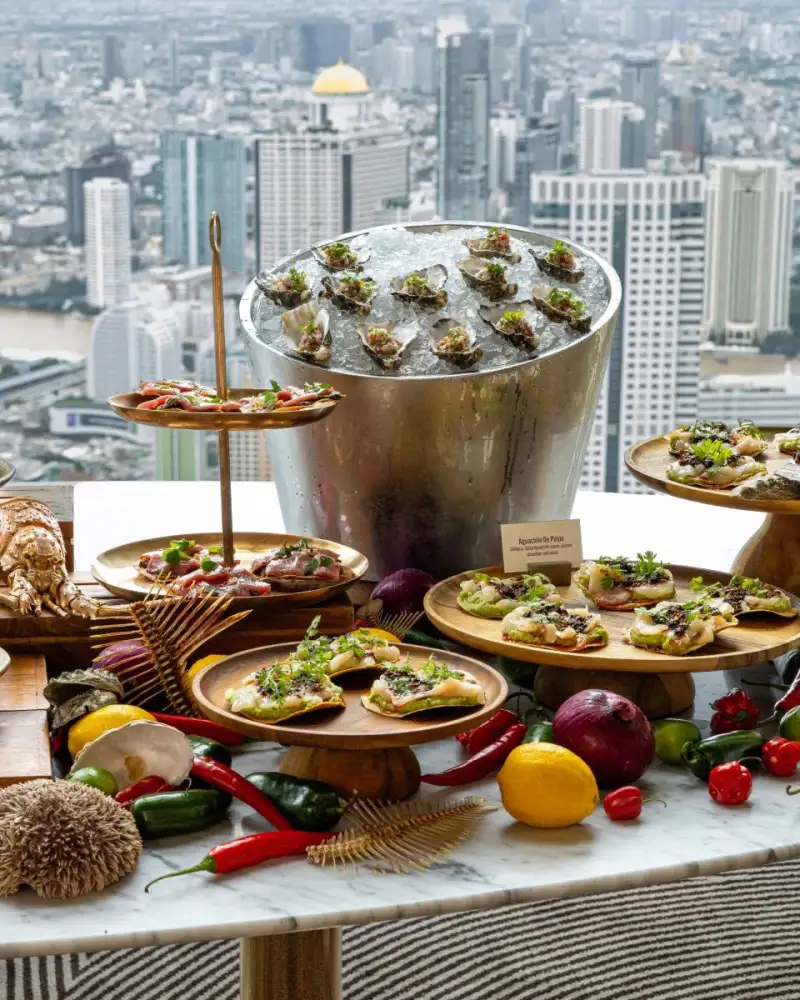 เปิดพิกัด Sunday Brunch วิวสวยใจกลางกรุงเทพฯ แบบพาโนรามา กับ