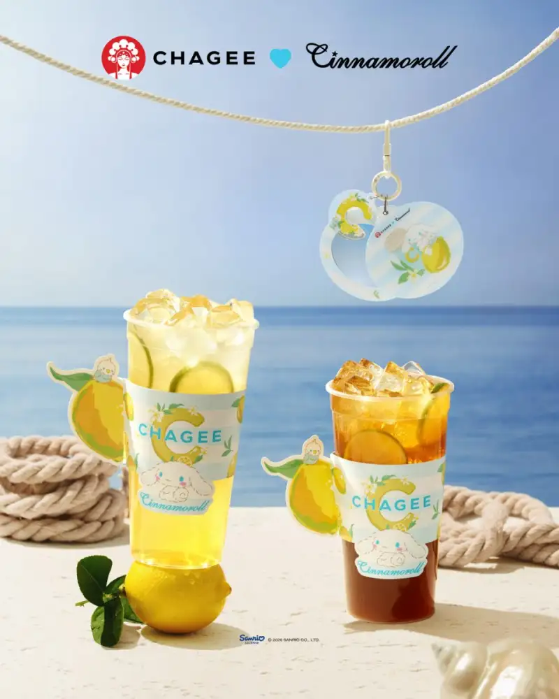 CHAGEE และ Cinnamoroll ชวนจิบ Lemon Tea เติมความสดชื่นพร้อมเปิดโลก Cinnamoroll Lemon Sky