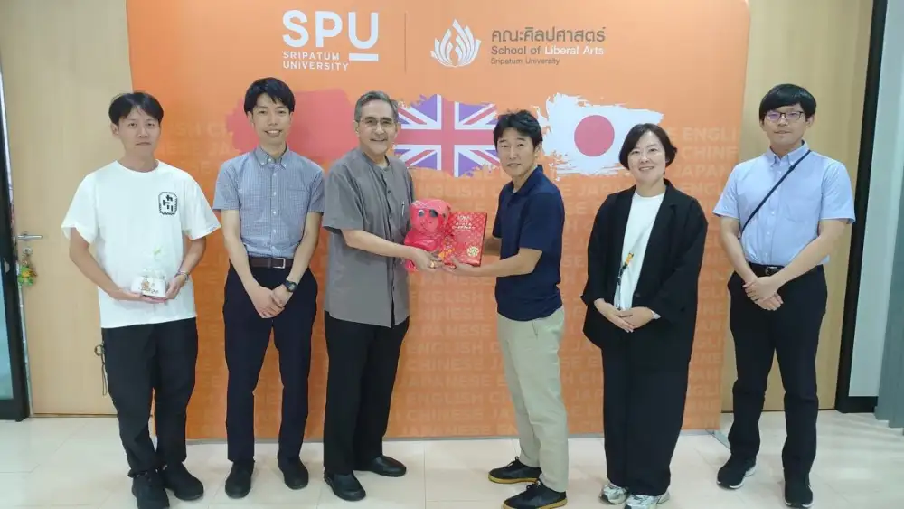 4 นักศึกษาสาขาวิชาภาษาญี่ปุ่นเพื่อการสื่อสารธุรกิจ ม.ศรีปทุม โชว์ศักยภาพจากโครงการ 
